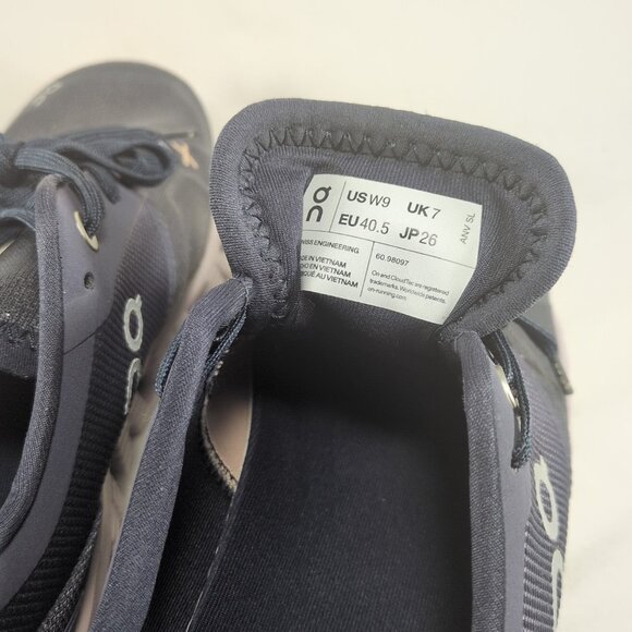 On Cloud X 3 Shoes Women's 9 Running Athletic Shoes Blue Gray Purple 60.98097 - Picture 8 of 16